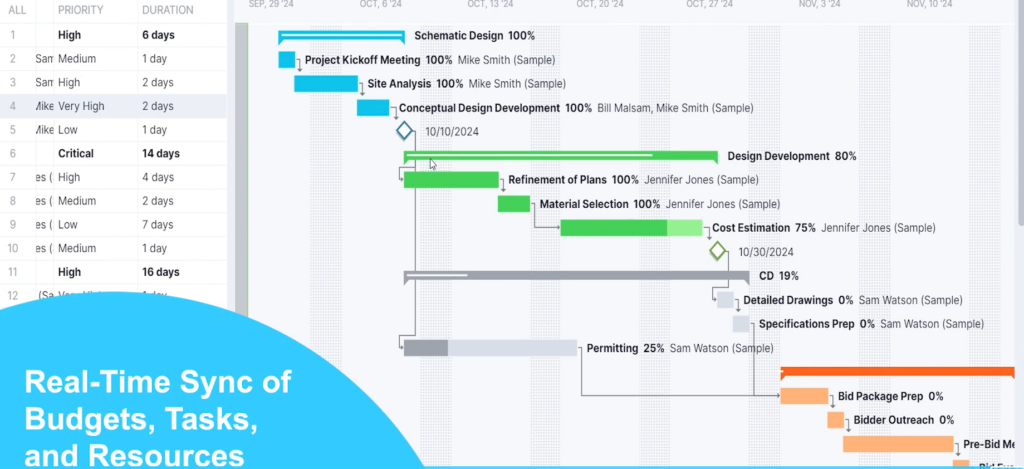 Acumatica Professional Services Budgets