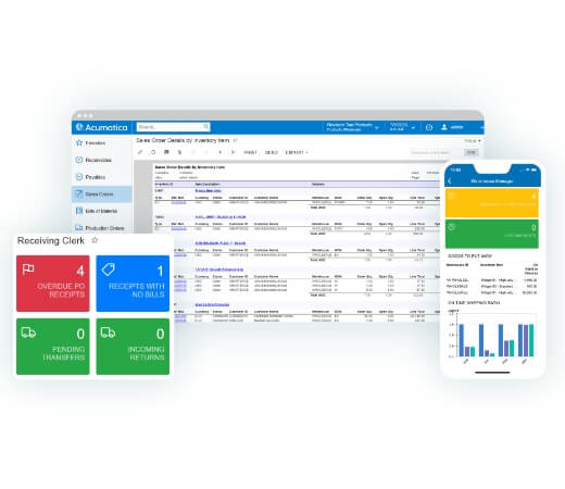 Acumatica Distribution Edition - Screenshots